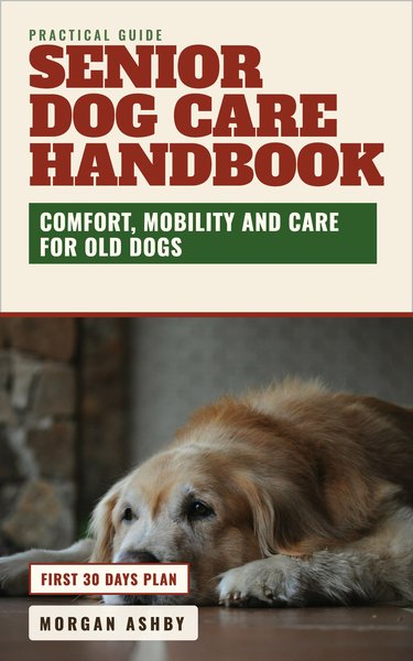 Senior Dog Care Handbook book cover